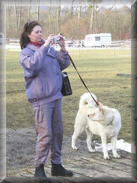 Brigitte fotografiert